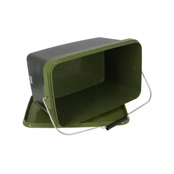 NGT 12,5 litre camo bucket wiaderko Prostokątne
